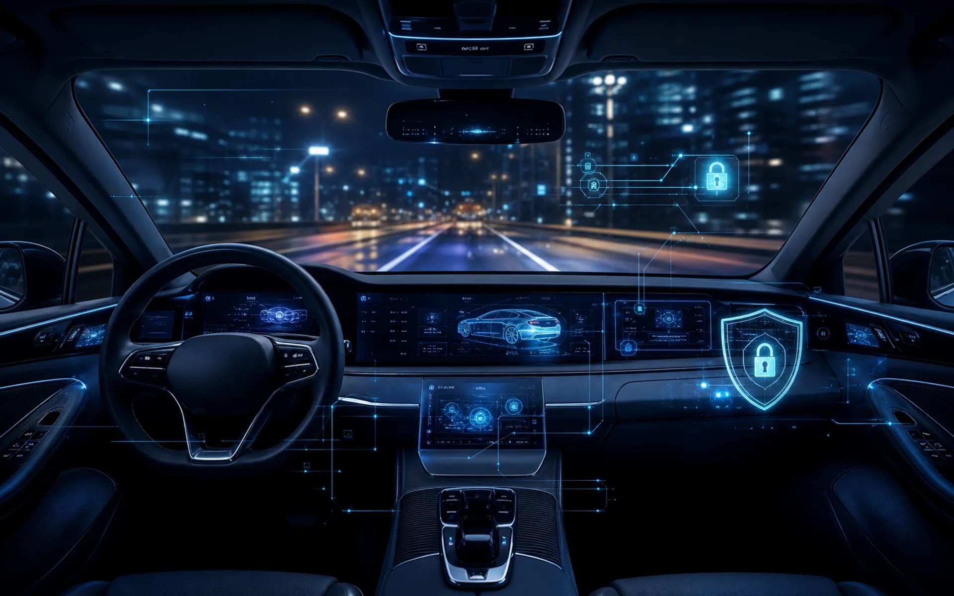 Automotive cybersecurity engineering workflow visual