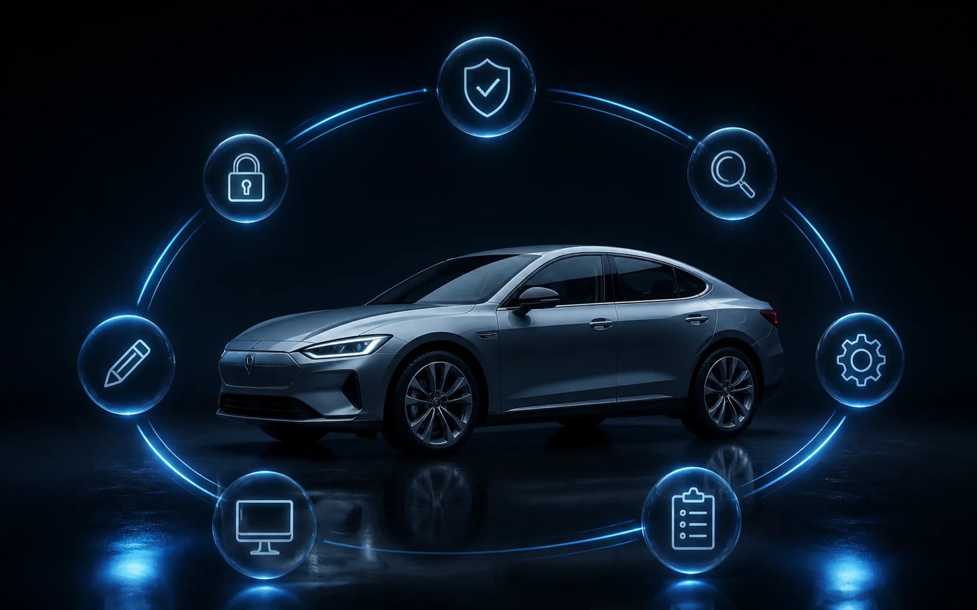 Functional safety and cybersecurity coordination visual
